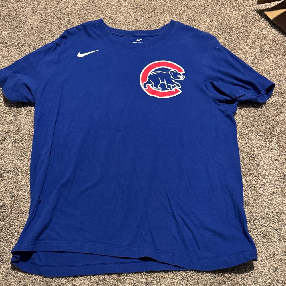 Nike Royal Blue Men's Tee with Iconic Logo